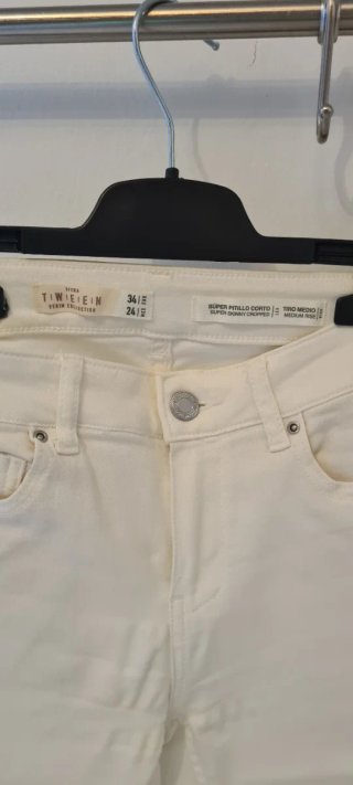 Pantalón TWINSET Blanco Talla 34