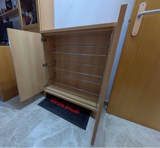 Zapatero madera haya