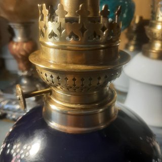 Quinquer azul marino.