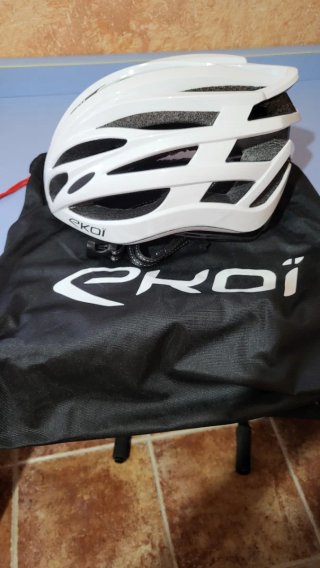Casco Ciclismo EKOI Blanco