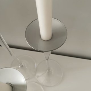 3 Candelabros Cristal Ikea