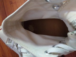 Converse All Star Scarpe Alte Bianche