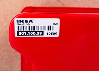 Coppia Contenitori Porta tutto IKEA