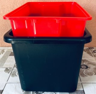 Coppia Contenitori Porta tutto IKEA
