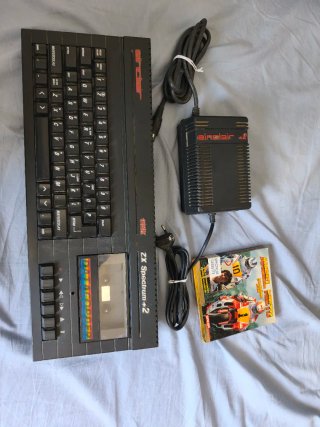 ZX Spectrum +2 + Juego Angel Nieto