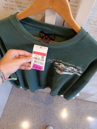 Sudadera Jordan Verde Nueva