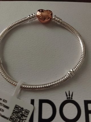 Pulsera Pandora 17cm Cierre Oro Rosa