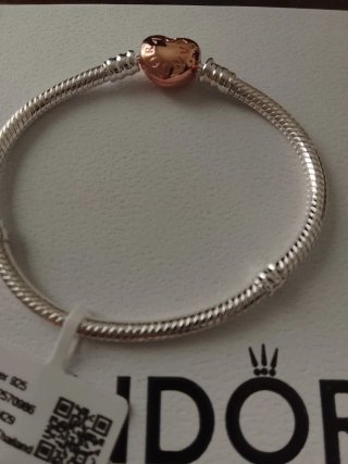 Pulsera Pandora 17cm Cierre Oro Rosa