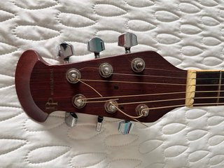 Guitarra Acústica Ovation Negra