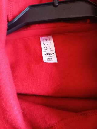 Sudadera Adidas Hombre Roja