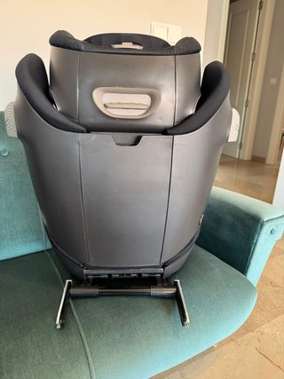 Silla coche Cybex Solution S-Fix negra impecable