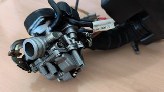 Carburador y filtro PIAGGIO 4T 17mm