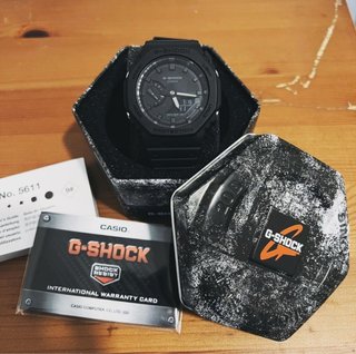 Reloj Casio G-Shock GA-2100 CasiOak Negro