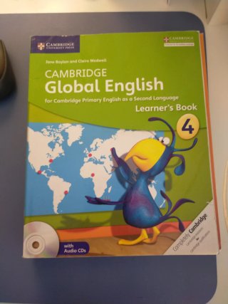 Libro de inglés de cuarto de primaria