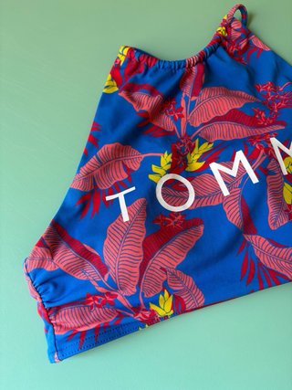 Top mare Tommy Hilfiger floreale multicolor