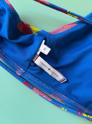 Top mare Tommy Hilfiger floreale multicolor