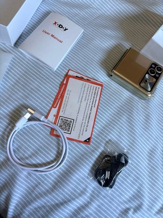 Teléfono Móvil Plegable Xgody S200 Dorado