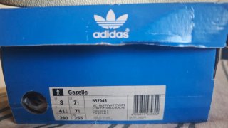 Zapatillas Adidas Gazelle Azul Talla 41.5