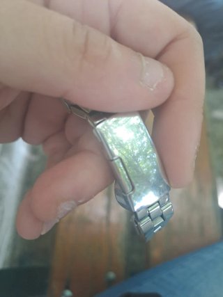 Reloj Lotus Plata y Blanco