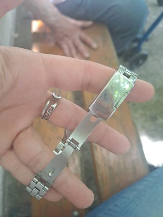 Reloj Lotus Plata y Blanco