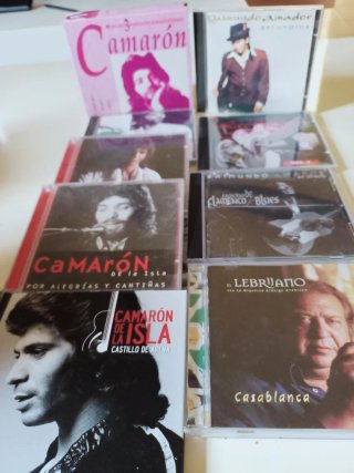 Lote 6 CDs Flamenco: Camarón, Raimundo Amador