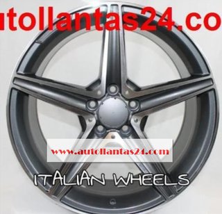 421 Juego de 4 llantas Mercedes Benz r545394