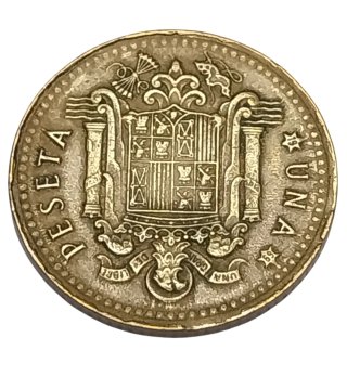 VARIANTE 1 Peseta F.Franco ERROR- LISTEL DEFORME