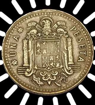 VARIANTE 1 Peseta F.Franco ERROR- LISTEL DEFORME