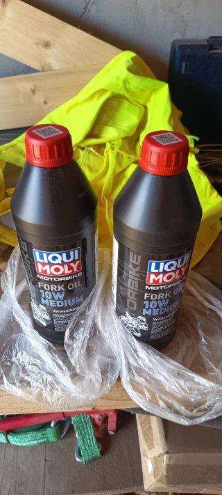 Aceite Horquilla Liqui Moly 10w Nuevo 2 litros
