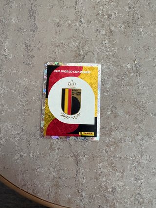 Cromo Bélgica Mundial FIFA 2026 Panini