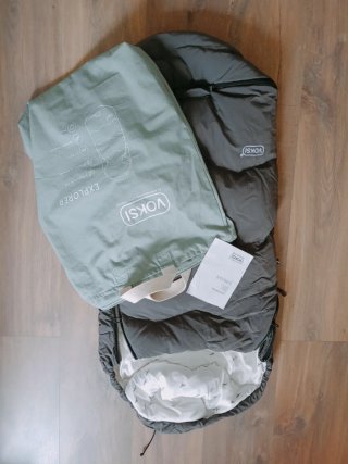 Saco Carrito Bebé Voksi Explorer Gris