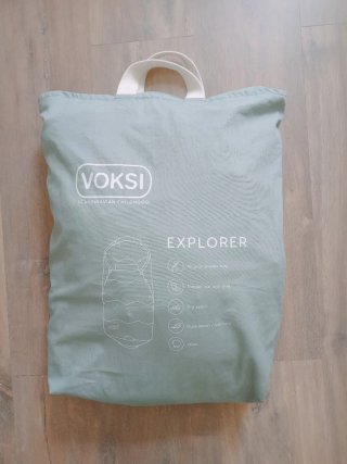 Saco Carrito Bebé Voksi Explorer Gris