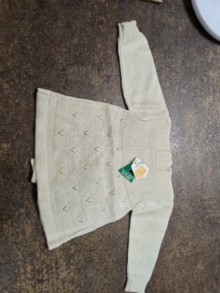 Jersey bebé punto calado