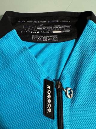 Maillot Assos SS Equipe Evo 8 Azul