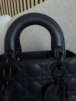Bolso Lady Dior My ABCDior Negro Pequeño