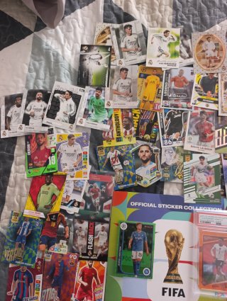 Lote Cartas Topps y Panini Fútbol