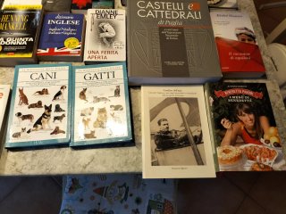 19 libri vario genere viaggi cucina storia
