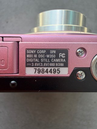 Cámara Sony Cyber-shot Rosa 14.1 MP