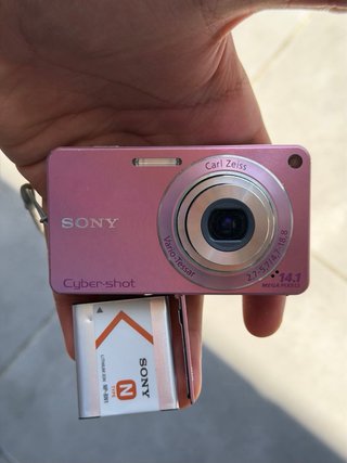 Cámara Sony Cyber-shot Rosa 14.1 MP