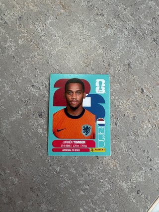 Cromo Jurriën Timber Panini