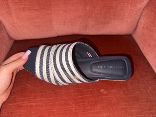 Sandalias cuña Tommy Hilfiger rayas
