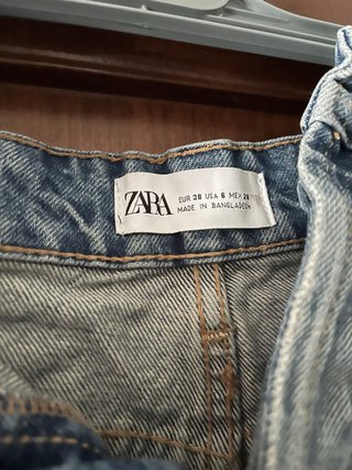 Vaqueros cortos Zara
