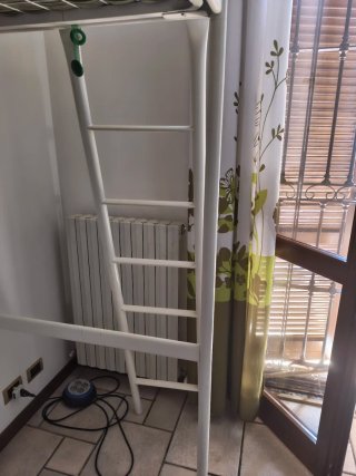 Letto soppalco con scrivania