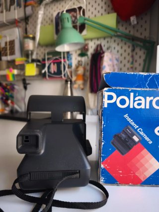 Cámara Polaroid 636 Closeup