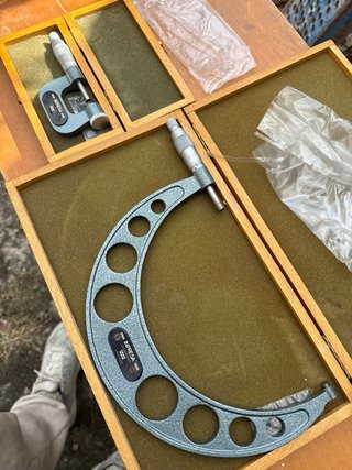 Lote Micrómetro, Reloj Comparador, calibre