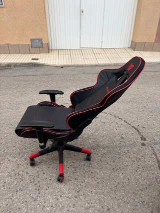 Silla Gaming Kraken Negra y Roja