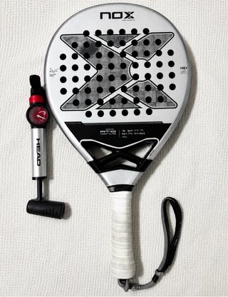 Lote pádel NOX y HEAD en muy buen estado.