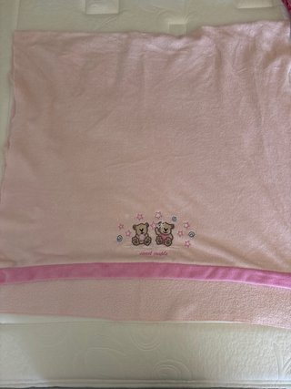 Sábanas Cuna Coralina Ositos Rosa