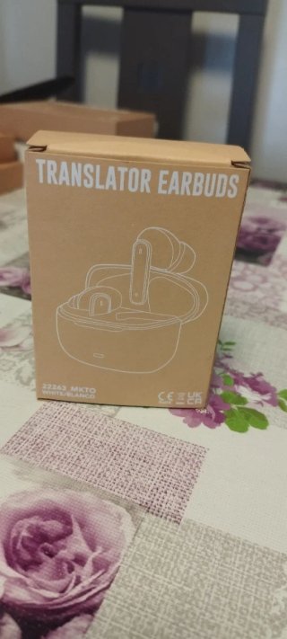 Auriculares Traductor Blanco