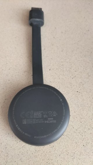 Google Chromecast con cargador